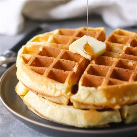 Homemade Waffles - Baking A Moment