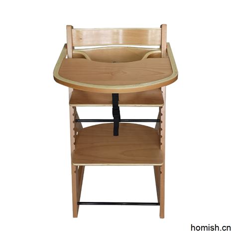 Homish HHHC-004 Wooden Baby Chair Feeding Chair Baby Highchair Wood High Chair - Baby Highchair ...
