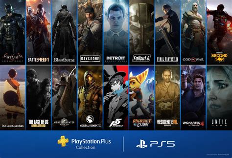 PlayStation + Collection PS5: 18 jeux PS4 cultes offerts avec le PS+ ...