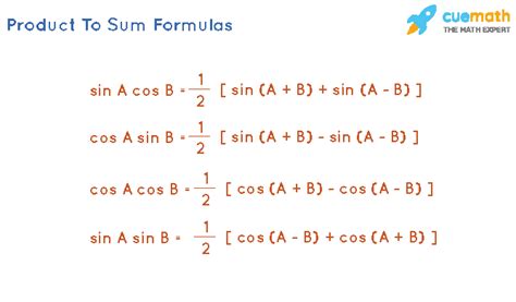 Product To Sum Formulas - What Are Product To Sum Formulas?