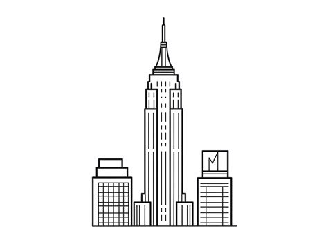 New York State Symbols Coloring Page - Coloring Page