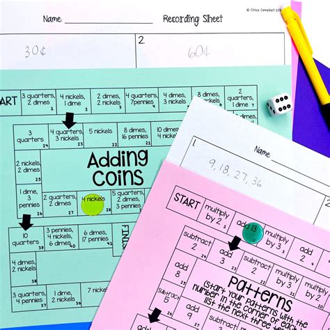 Using and Setting Up Math Games for the Classroom | Chloe Campbell ...