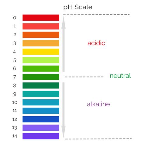 Ph Scale Horizontal