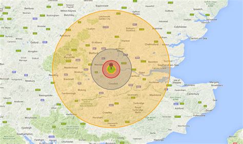 Nuclear bombs - Would YOU be wiped out if your nearest city was nuked? | UK | News | Express.co.uk