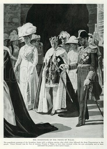 The Investiture of the Prince of Wales stock image | Look and Learn