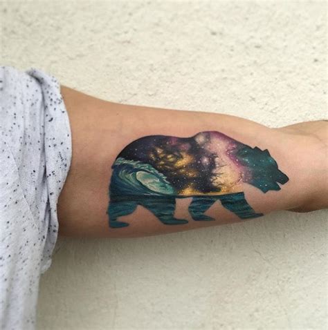 California Republic Tattoo - bear tattoo | Circle tattoos, Bear tattoos, Tattoos