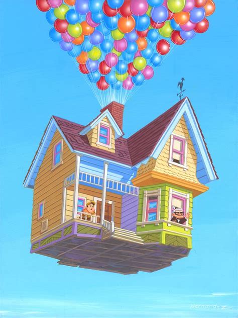 Pixar Up House Drawing at GetDrawings | Free download