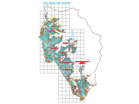 Mapa do bairro villa maría del triunfo. lima (3.76 MB) | Bibliocad