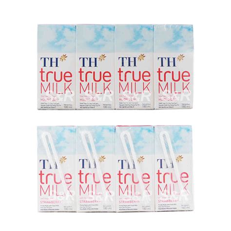 TH True Milk Yogurt Milk Strawberry 4pcs