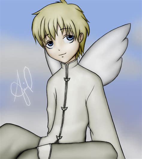 Chibi Angel Boy by relsgrotto on DeviantArt