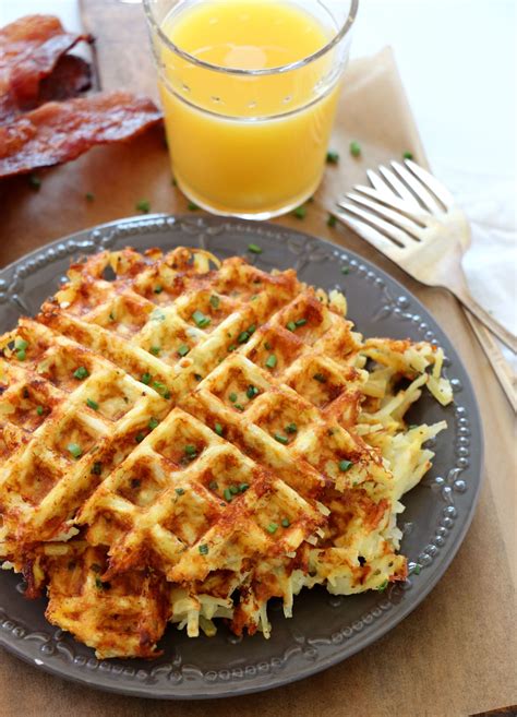 Cheesy Waffled Hash Browns | Dash of Savory | Cook with Passion ...