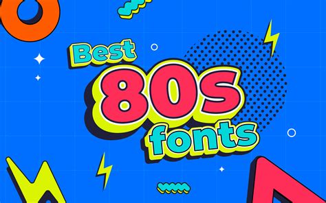 Best 80s Fonts: Your Guide To Retro 80s Font Styles