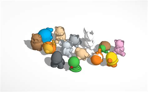 3D design Animals - Tinkercad