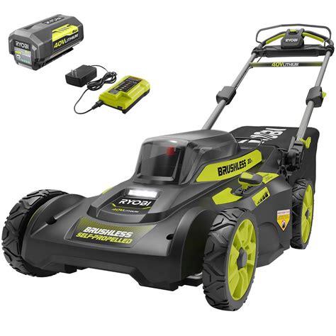 Ryobi Self Propelled Lawn Mower Battery at Ryobi Lawn Mower