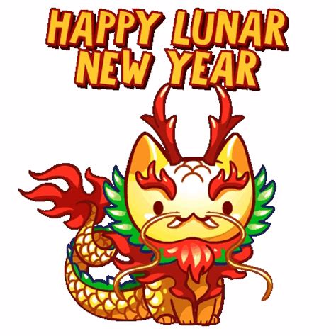 Chinese New Year Happy Lunar New Year Sticker - Chinese new year Happy ...