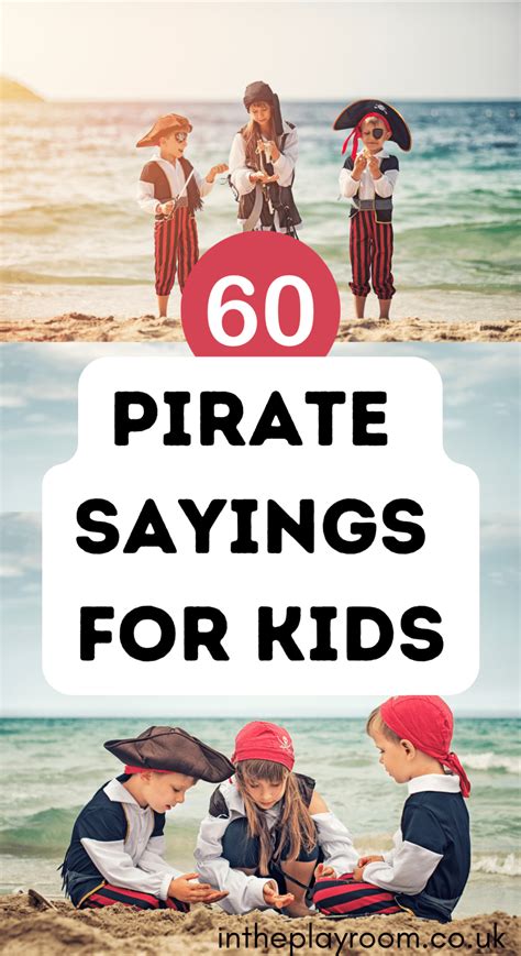 60 Funny Pirate Sayings for Kids - In The Playroom