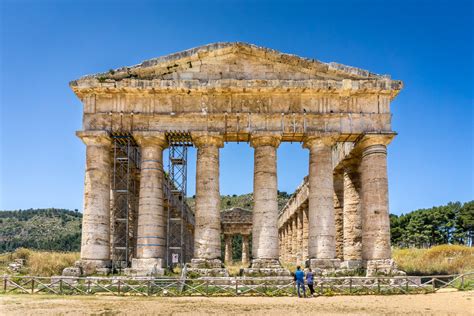 Doric Temple at Segesta, Italy