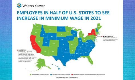 MAP MONDAY: States That Will See A Minimum Wage Increase in 2021 - AllOnGeorgia