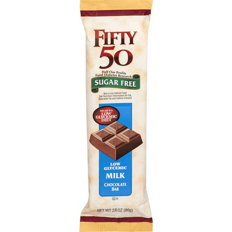 FIFTY 50 Milk Chocolate Bar 1 ea | Northgate Market