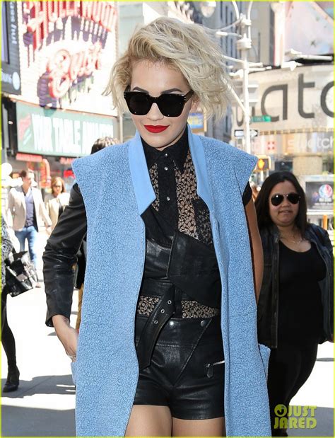 Rita Ora Rocks Three Outfits to Promote 'I Will Never Let You Down' in ...