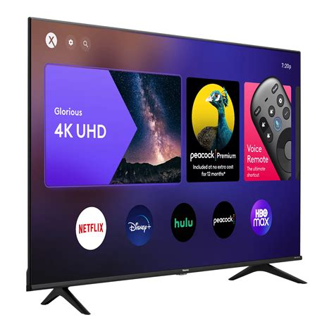 Buy Hisense 50-inch 4K UHD Smart TV, 50A6; Built-in Wi-Fi, HDR, Dolby Atmos, VIDAA, Bluetooth ...