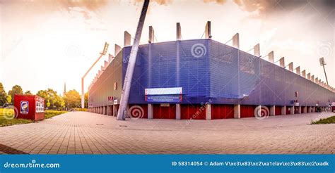 Football stadium editorial stock image. Image of republic - 58314054