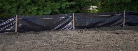 Silt Fence Fabric - Woven/Non-Woven to Control Sediment