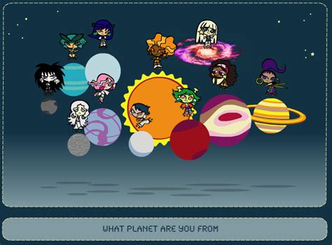 What Planet Are You From? (Game) | Milky Way and the Galaxy Girls Wiki ...