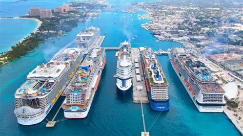 Nassau Cruise Port Sets Daily Passenger Record With 6 Ships In Port