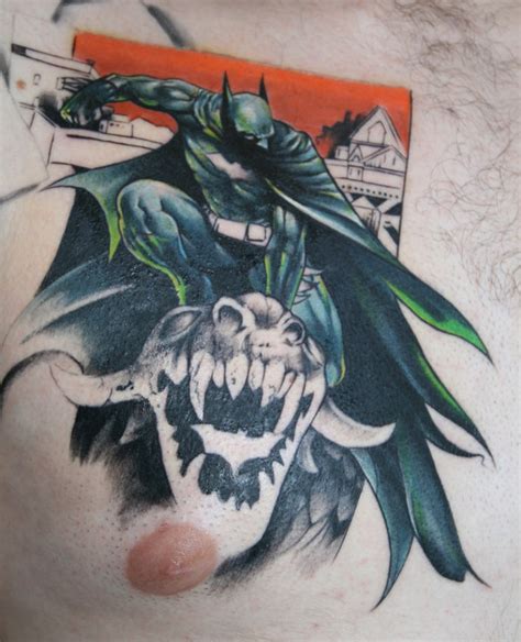 Batman Tattoo Chest Piece ~ Batman Tattoos