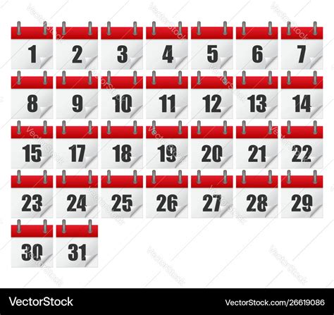 days of the calendar OFF 72%