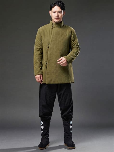 Casual Chinese Jacket Traditional Men's Coat - Hanfumodern