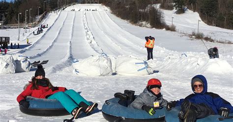 This hill has epic late night tubing one hour from Toronto