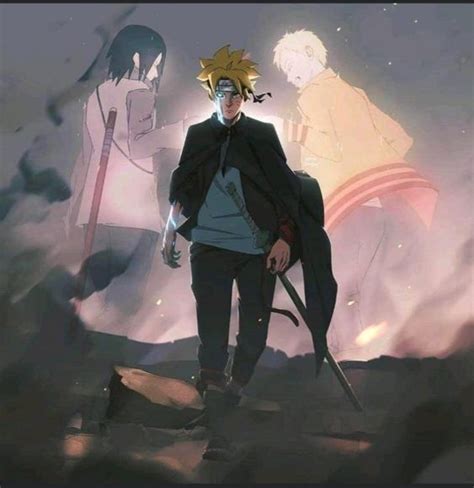 Gambar Naruto Dan Boruto Dan Sasuke - art-floppy