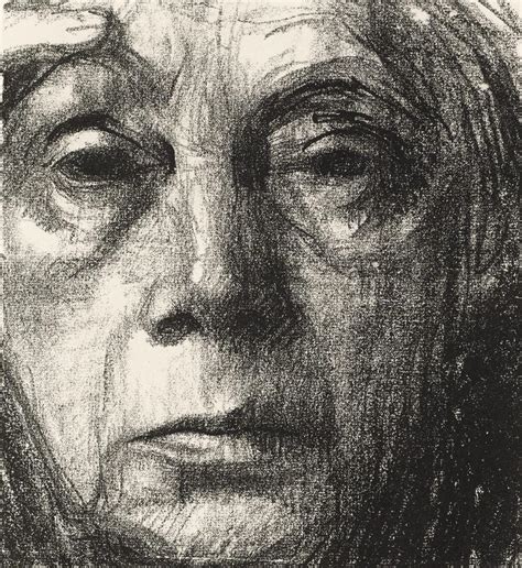 Kollwitz, Self-Portrait (after) For Sale at 1stDibs