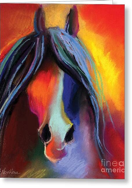 Mustang Horse Painting Painting by Svetlana Novikova