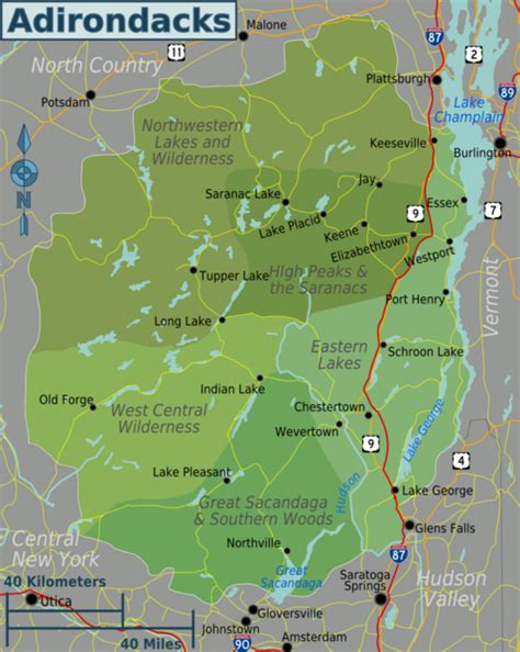 Lost in the Adirondacks - Maps