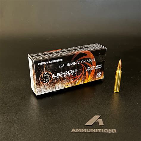 Lehigh Defense Controlled Chaos - .223 Rem - 55 Gr Copper - 20 Rnd/Bx ...