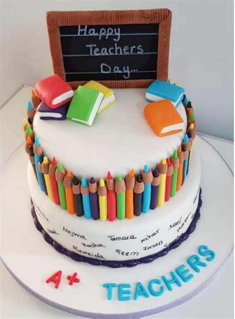 Teacher's Day Cake | JSCakeCreations