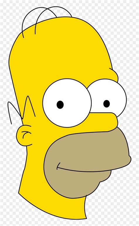 Homer Simpson Png - Homer Simpson Head Png Clipart (#1384698) - PinClipart