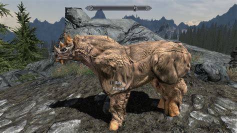 Therium Mount at Skyrim Nexus - mods and community