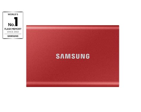 Samsung External Hard Drive SSD T7 USB 3.2 1TB Red – Acom Distributors