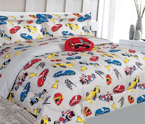 Cars Bedding Queen Size Bedspread - Hanaposy