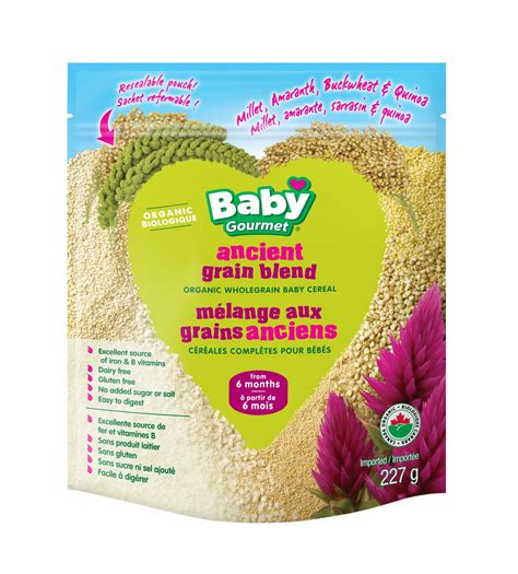 Baby Gourmet Ancient Grain Blend Organic Wholegrain Baby Cereal ...