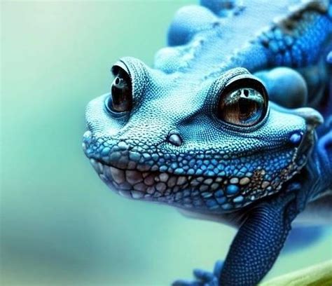 Blue Gecko (part of a series) by blue-gecko-ai on DeviantArt