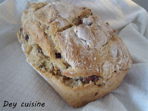 Dey cuisine: Soda Bread aux raisins secs