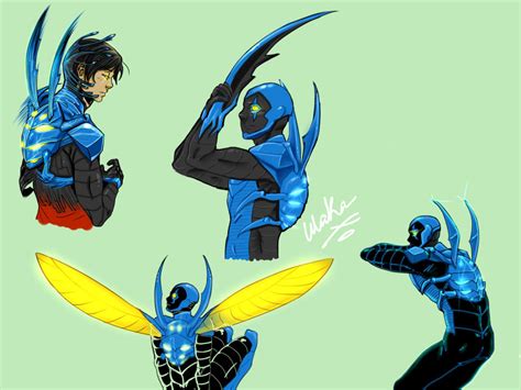 Blue Beetle fanartz by WakaXO on DeviantArt