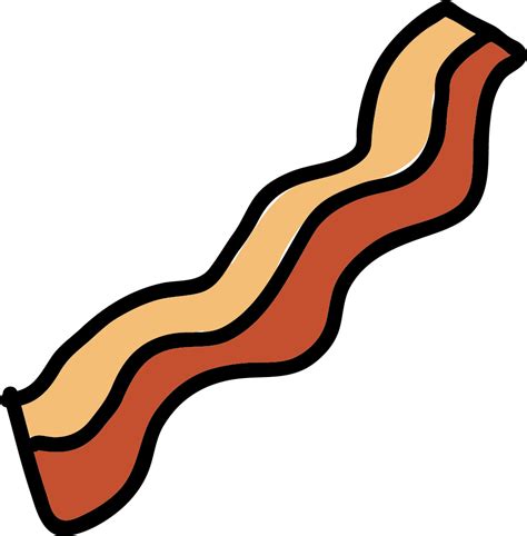 Bacon Meat Barbecue Clip art - Bacon Brown png download - 1001*1018 - Free Transparent Bacon png ...