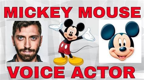 Mickey Mouse Voice Actor - YouTube