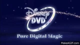 Disney DVD logo Widescreen October 2001-November 2007 on Make a GIF